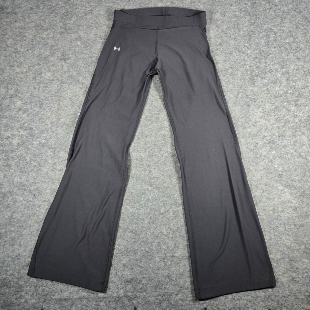 Under Armour Womens Gray Performance Wide Leg Athletic Pants MD